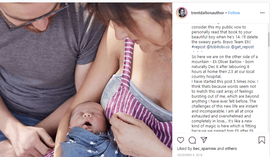 New Born Son TO his Family